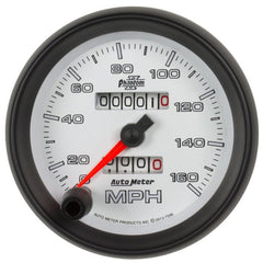 AutoMeter - Autometer Phantom II 3-3/8in 160 MPH Mechanical Speedometer - Demon Performance