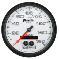 AutoMeter - Autometer Phantom II 5in 0-140MPH In-Dash Electronic GPS Programmable Speedometer - Demon Performance