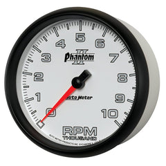 AutoMeter - Autometer Phantom II 5in Electrical 10K RPM In-Dash Tachometer - Demon Performance