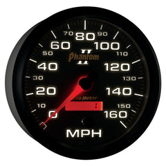 AutoMeter - Autometer Phantom II 5in Electrical Programmable Speedometer 150MPH - Demon Performance