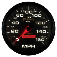 AutoMeter - Autometer Phantom II 5in Electrical Programmable Speedometer 150MPH - Demon Performance