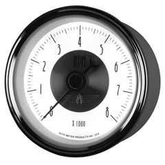 AutoMeter - Autometer Prestige Pearl Series - Tachometer 3 3/8in 8K RPM In-Dash - Demon Performance