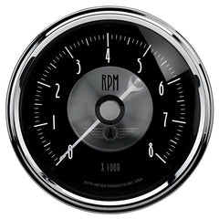 AutoMeter - Autometer Prestige Series Black 3-3/8in 8000RPM Tachometer Gauge - Demon Performance