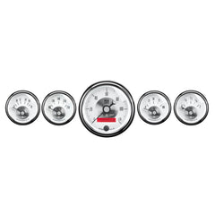 AutoMeter - Autometer Prestige Series Pearl 5 Piece Gauge Kit - Demon Performance