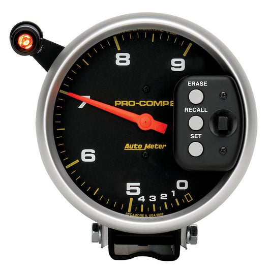 AutoMeter - Autometer Pro-Comp 5 inch 9000 RPM Dual Range w/ Shift-Lite and Memory Tach - Demon Performance