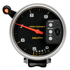 AutoMeter - Autometer Pro-Comp 5 inch 9000 RPM Dual Range w/ Shift-Lite and Memory Tach - Demon Performance