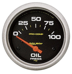 AutoMeter - Autometer Pro Comp Short Sweep Electronic 0-100 PSI Oil Pressure Gauge - Demon Performance