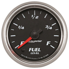 AutoMeter - Autometer Pro-Cycle Gauge Fuel Level 2 1/16in 0-280 Programmable Black - Demon Performance