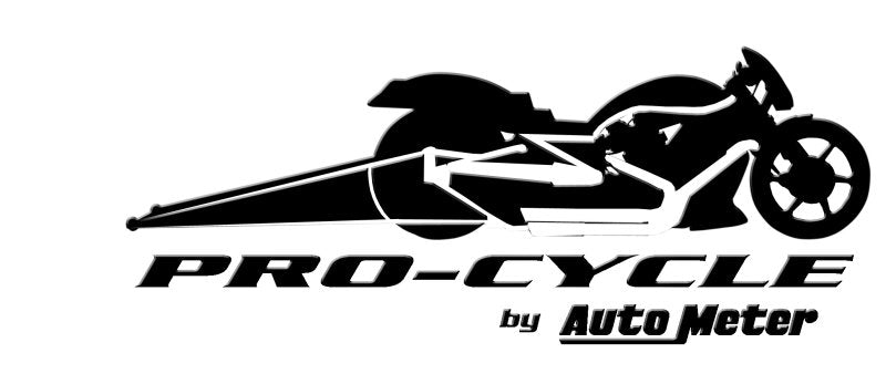 AutoMeter - Autometer Pro-Cycle Gauge Kit 6 Pc. Kit 3 3/8in & 2 1/16in Bagger Black - Demon Performance