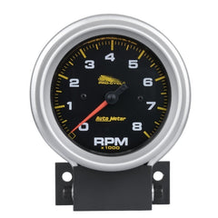 AutoMeter - Autometer Pro-Cycle Gauge Tach 3 3/4in 8K Rpm 2 & 4 Cylinder Black Pro-Cycle - Demon Performance
