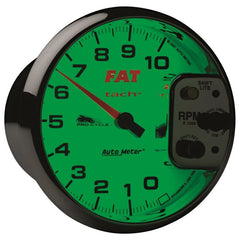 AutoMeter - Autometer Pro-Cycle Gauge Tach 5in 10K Rpm Shift- Lite 2&4 Cylinder White Fat Tach - Demon Performance