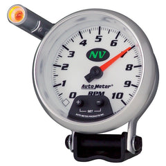 AutoMeter - Autometer Quick Lite 3 3/4in 10k RPM Pedestal Tachometer w/ ext. - Demon Performance