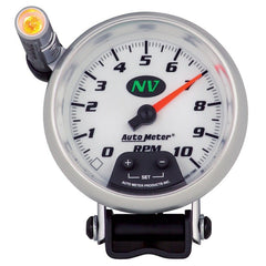 AutoMeter - Autometer Quick Lite 3 3/4in 10k RPM Pedestal Tachometer w/ ext. - Demon Performance