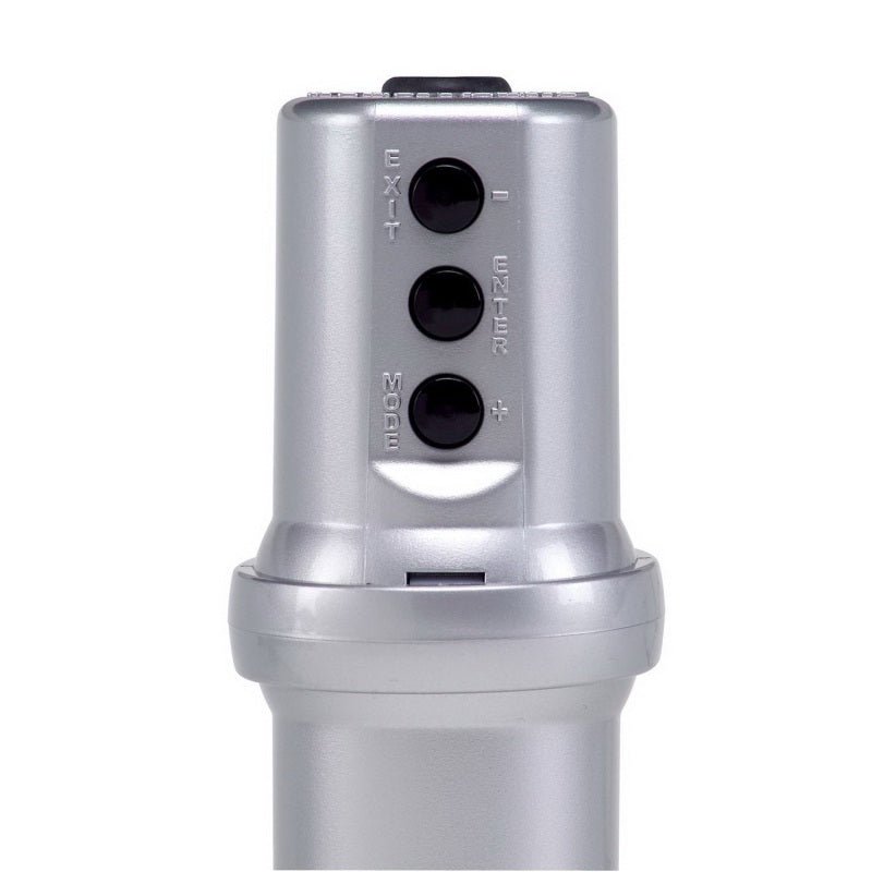 AutoMeter - Autometer Shift Light Level 2 DPSS Digital w/ Multi-Color LED Silver Pedestal Mount - Demon Performance