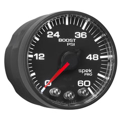 AutoMeter - Autometer Spek-Pro 52.4mm 0-60 PSI Digital Stepper Motor Boost Gauge - Demon Performance