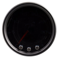 AutoMeter - Autometer Spek-Pro Gauge Boost 2 1/16in 35psi Stepper Motor W/Peak & Warn Blacksmoke//Black - Demon Performance