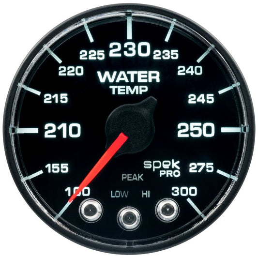 AutoMeter - Autometer Spek-Pro - Nascar 2-1/16in Water Temp 100- 300F Bfb Ecu - Demon Performance