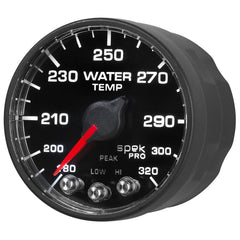 AutoMeter - Autometer Spek-Pro - Nascar 2-1/16in Water Temp 180- 320F Bfb Ecu - Demon Performance