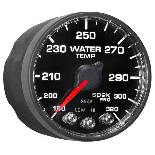 AutoMeter - Autometer Spek-Pro - Nascar 2-1/16in Water Temp 180- 320F Bfb Ecu - Demon Performance