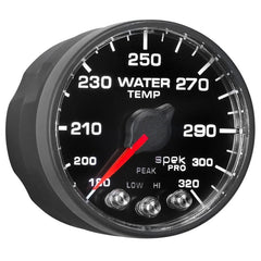 AutoMeter - Autometer Spek-Pro - Nascar 2-1/16in Water Temp 180- 320F Bfb Ecu - Demon Performance