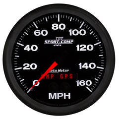 AutoMeter - Autometer Sport-Comp II 5in 0-140MPH In-Dash Electronic GPS Programmable Speedometer - Demon Performance