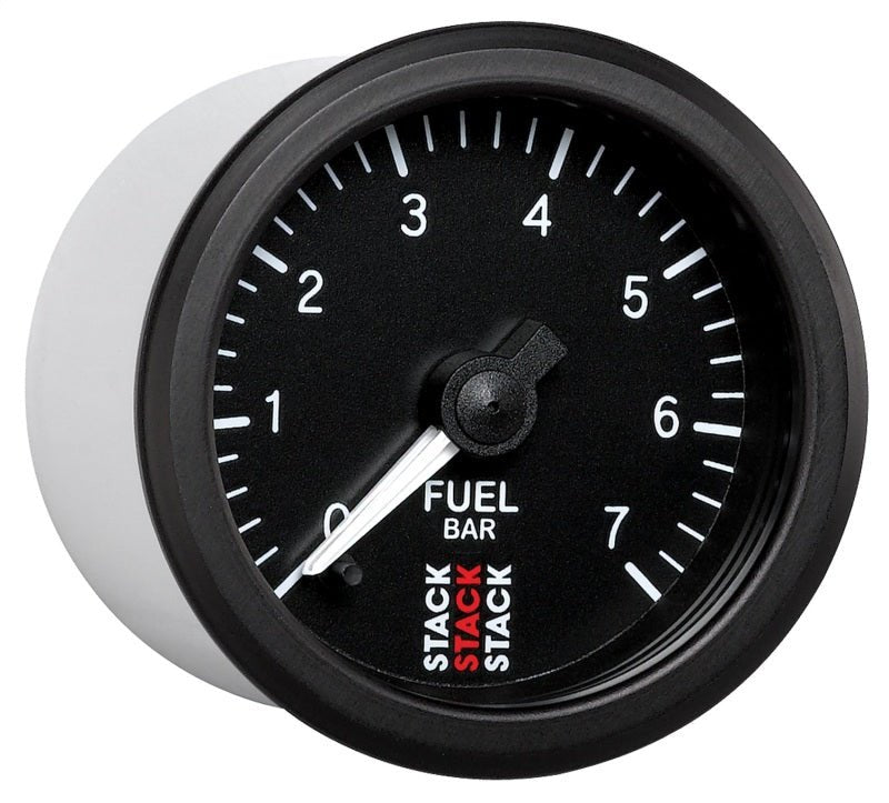 AutoMeter - Autometer Stack 52mm 0-7 Bar M10 Male Pro Stepper Motor Fuel Pressure Gauge - Black - Demon Performance