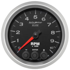 AutoMeter - Autometer Street Progressive Shift Light 85.7mm Tachometer 0-10,000 RPM - Demon Performance