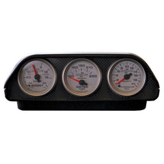 AutoMeter - Autometer Triple 52mm Universal Fit Dash Top Pod - Demon Performance