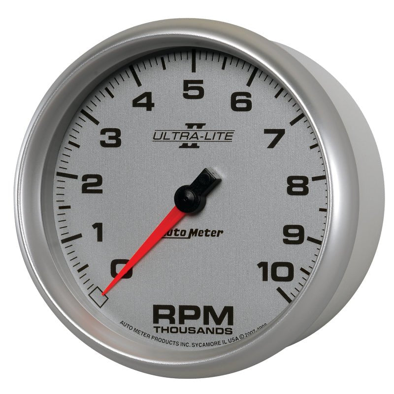 AutoMeter - Autometer Ultra-Lite II 5 Inch 10000 RPM In-Dash Tachometer - Demon Performance
