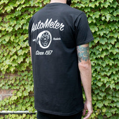 AutoMeter - Autometer Vintage T-Shirt Black Large - Demon Performance