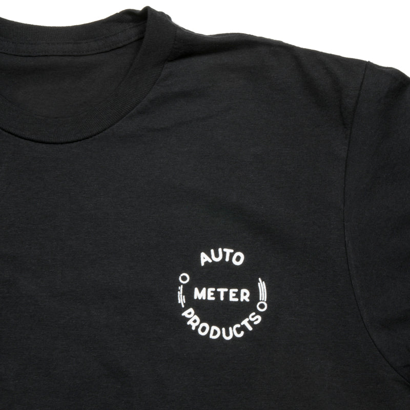 AutoMeter - Autometer Vintage T-Shirt Black Large - Demon Performance