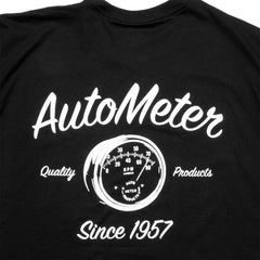 AutoMeter - Autometer Vintage T-Shirt Black Large - Demon Performance
