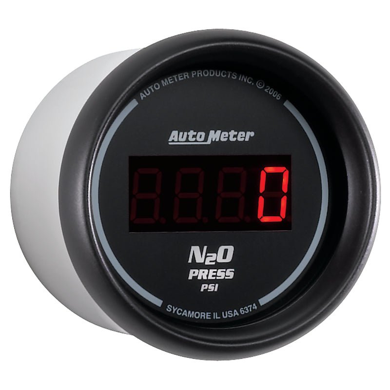 AutoMeter - Autometer Z Series 52mm Digital 0-1600 PSI Nitrous Pressure Gauge - Demon Performance