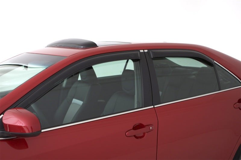 AVS - AVS 06-10 Dodge Charger Ventvisor Outside Mount Window Deflectors 4pc - Smoke - Demon Performance