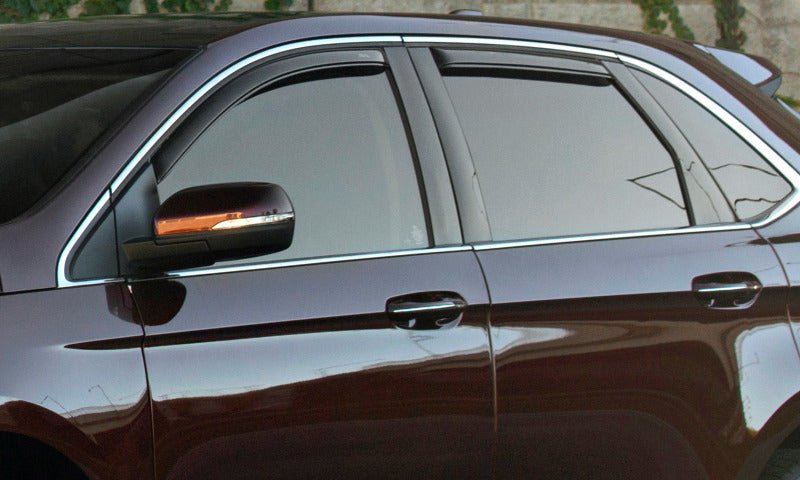 AVS - AVS 07-10 Chrysler Aspen Ventvisor In-Channel Front & Rear Window Deflectors 4pc - Smoke - Demon Performance