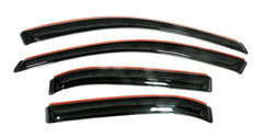 AVS - AVS 07-10 Chrysler Aspen Ventvisor In-Channel Front & Rear Window Deflectors 4pc - Smoke - Demon Performance