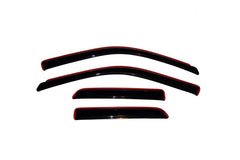 AVS - AVS 09-18 Dodge RAM 1500 Quad Cab Ventvisor In-Channel Front & Rear Window Deflectors 4pc - Smoke - Demon Performance