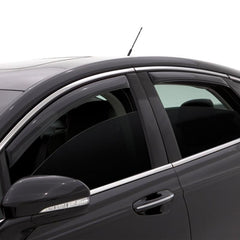AVS - AVS 09-18 Dodge RAM 1500 Quad Cab Ventvisor In-Channel Front & Rear Window Deflectors 4pc - Smoke - Demon Performance