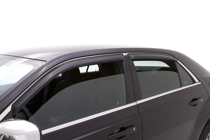 AVS - AVS 11-18 Chrysler 300 Ventvisor Outside Mount Window Deflectors 4pc - Smoke - Demon Performance