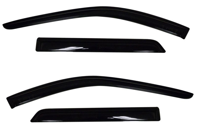 AVS - AVS 11-18 Dodge Durango Ventvisor Outside Mount Window Deflectors 4pc - Smoke - Demon Performance
