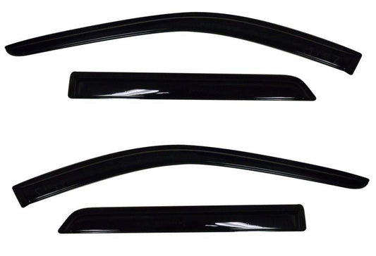 AVS - AVS 11-18 Dodge Durango Ventvisor Outside Mount Window Deflectors 4pc - Smoke - Demon Performance