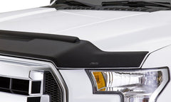 AVS - AVS 16-18 Nissan Titan XD Aeroskin II Textured Low Profile Hood Shield - Black - Demon Performance