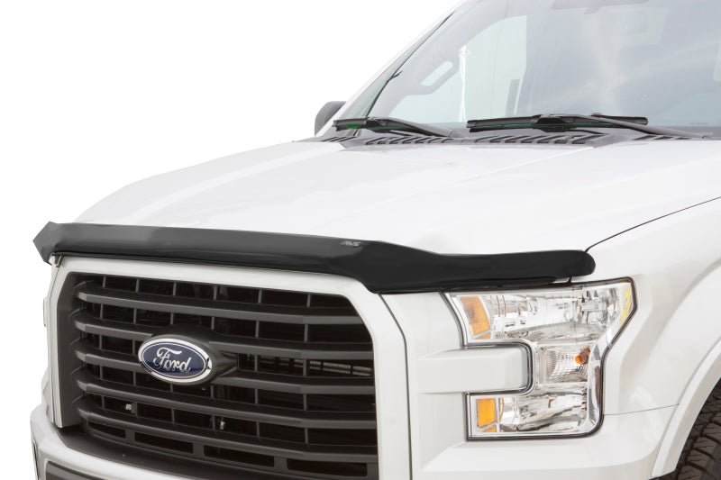 AVS - AVS 16-18 Nissan Titan XD Bugflector Medium Profile Hood Shield - Smoke - Demon Performance