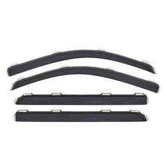 AVS - AVS 16-18 Nissan Titan XD Crew Cab Ventvisor In-Channel Front & Rear Window Deflectors 4pc - Smoke - Demon Performance