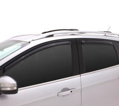AVS - AVS 16-18 Nissan Titan XD Crew Cab Ventvisor In-Channel Front & Rear Window Deflectors 4pc - Smoke - Demon Performance