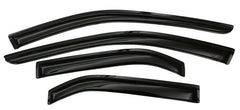 AVS - AVS 16-18 Nissan Titan XD Crew Cab Ventvisor Outside Mount Window Deflectors 4pc - Smoke - Demon Performance