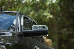 AVS - AVS 2019 RAM 1500 Crew Cab Ventvisor Outside Mount Front & Rear Window Deflectors 4pc - Chrome - Demon Performance