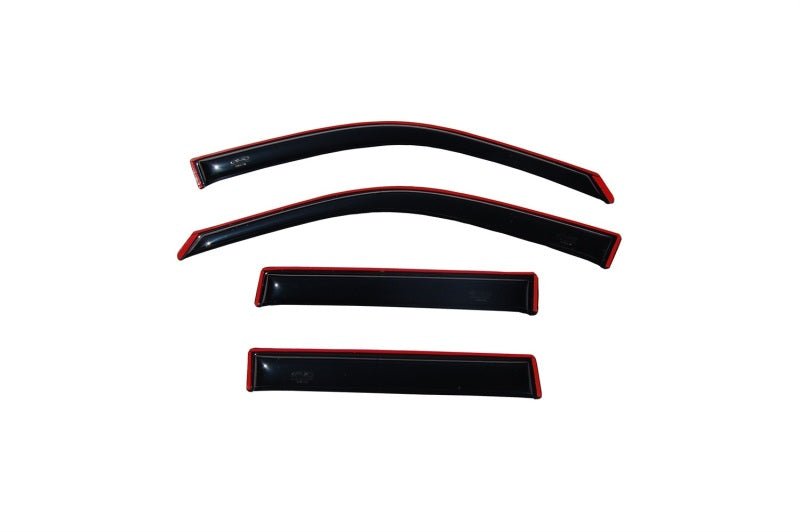 AVS - AVS 2019 Ram Quad Cab Ventvisor In-Channel Front & Rear Window Deflectors 4pc - Smoke - Demon Performance