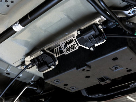 AWE Tuning - AWE 2018+ Ford Mustang GT Valve Motor Bracket (for Models with Active Valve Performance Exhaust) - Demon Performance