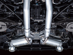 AWE Tuning - AWE 2023 Nissan Z RZ34 RWD Touring Edition Catback Exhaust System w/ Chrome Silver Tips - Demon Performance